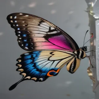 butterfly no background
