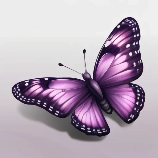 purple butterfly png