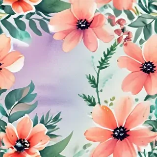 flower watercolor background