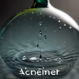 water droplets transparent