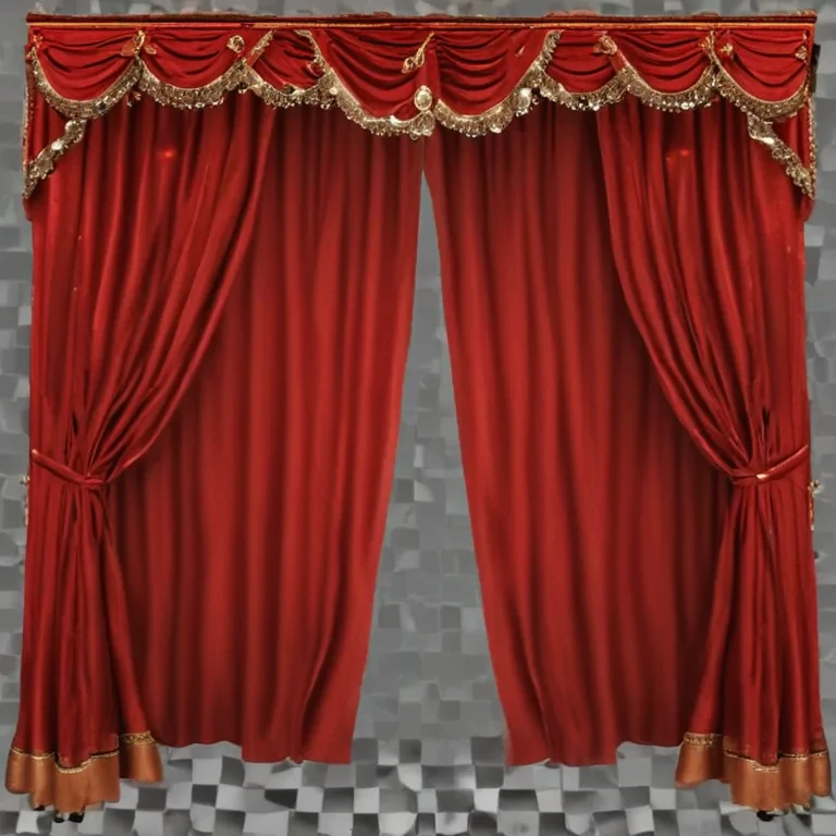 red curtain png