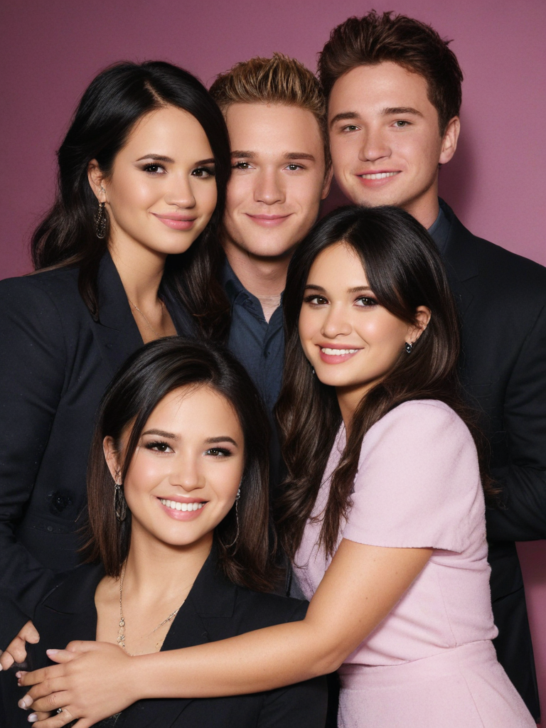 barney demi lovato and selena gomez