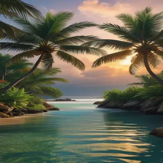 tropical wallpaper iphone