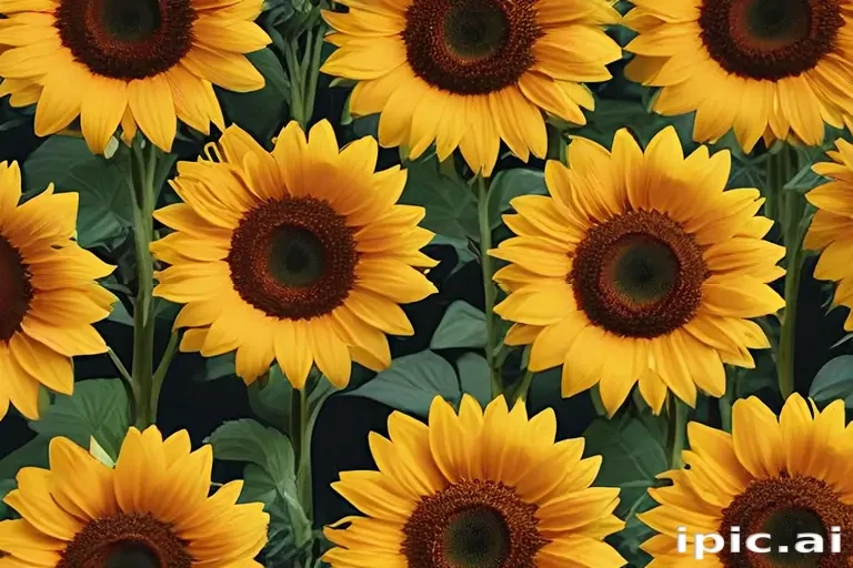 sunflower backgrounds aesthetic