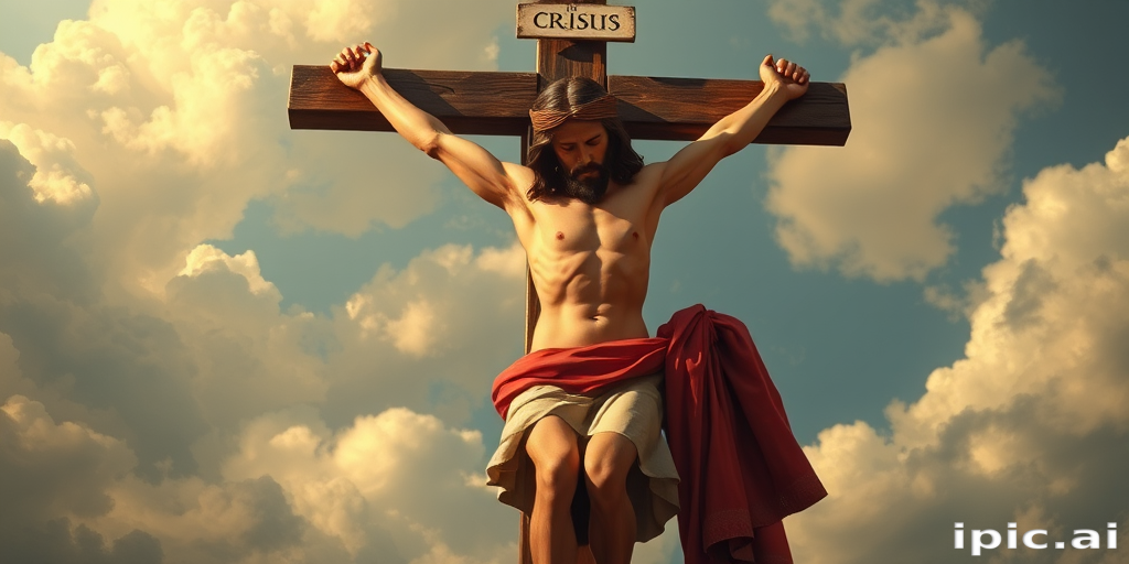 images of jesus christ on cross