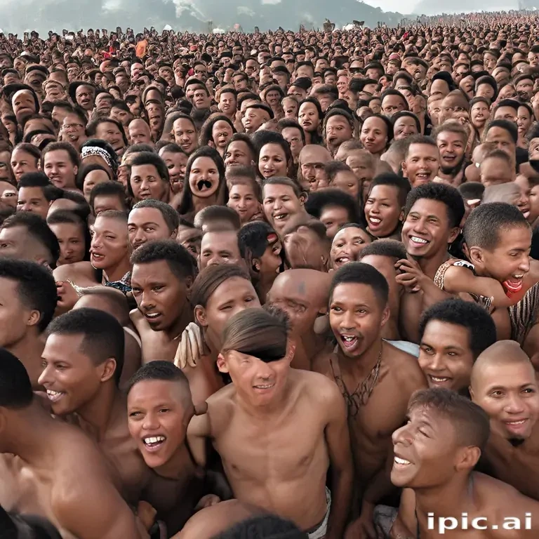 crowded png