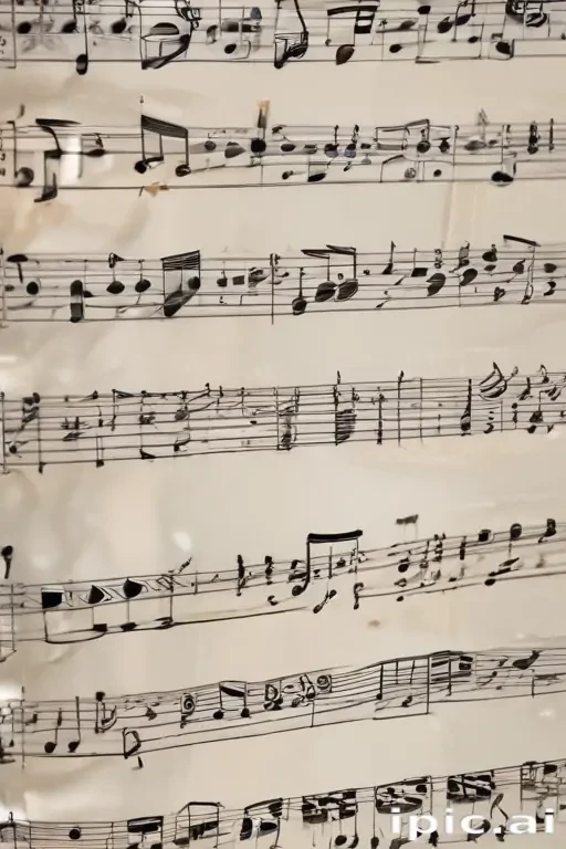 music notes transparent