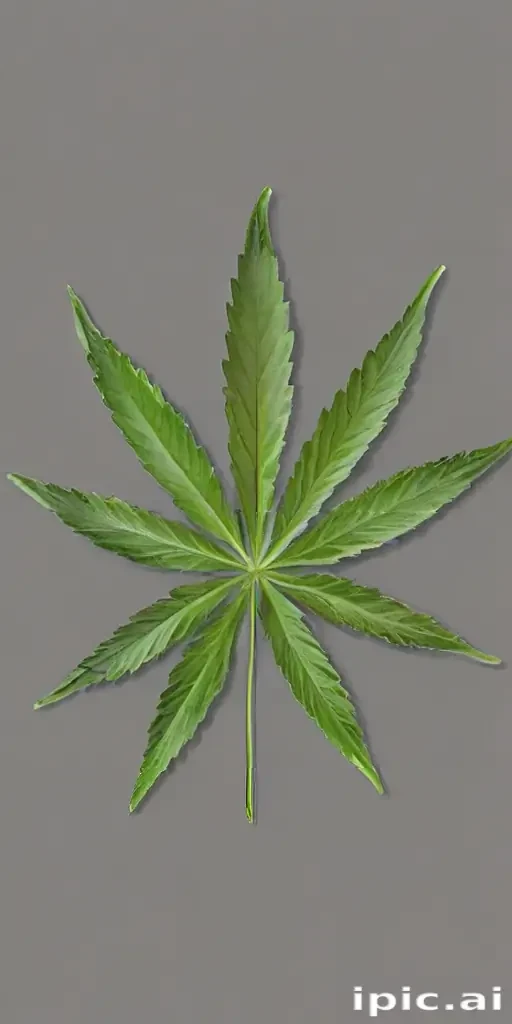 marijuana leaf transparent background