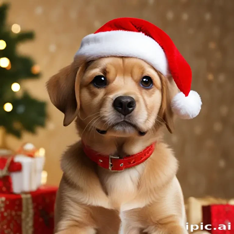 wallpaper christmas dog
