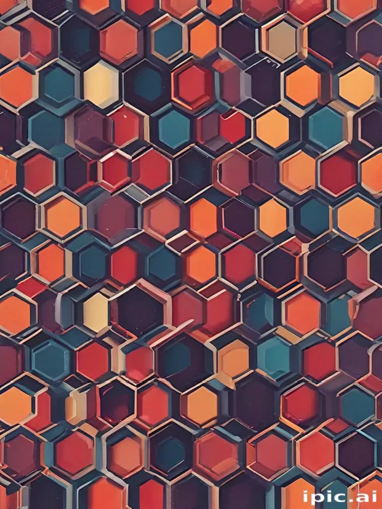 hexagon pattern png