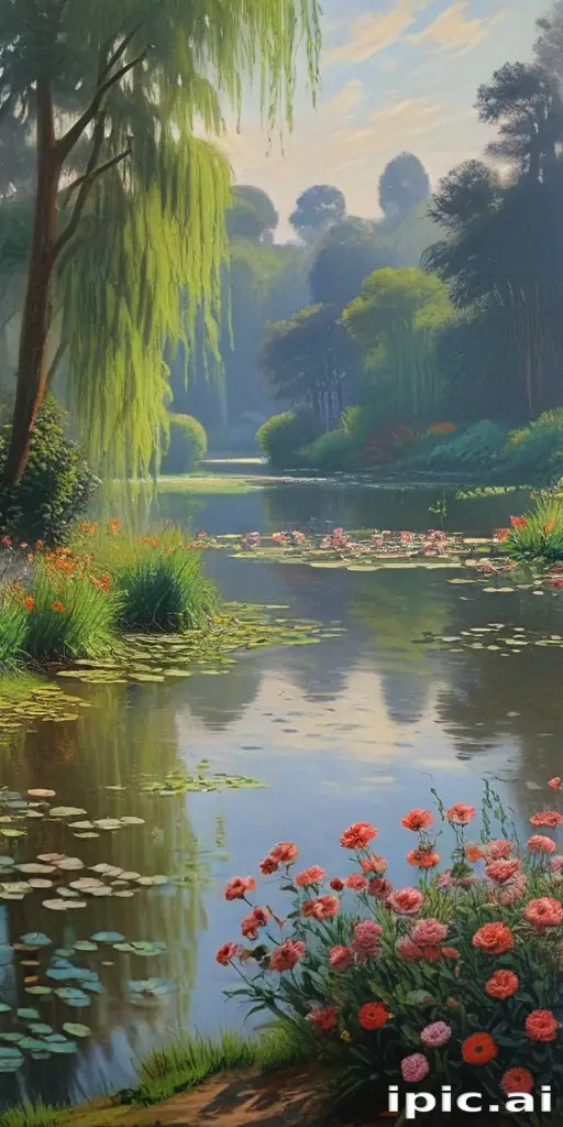 monet paintings wallpaper