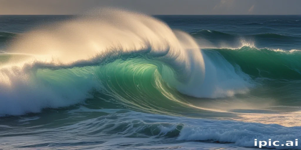 waves transparent