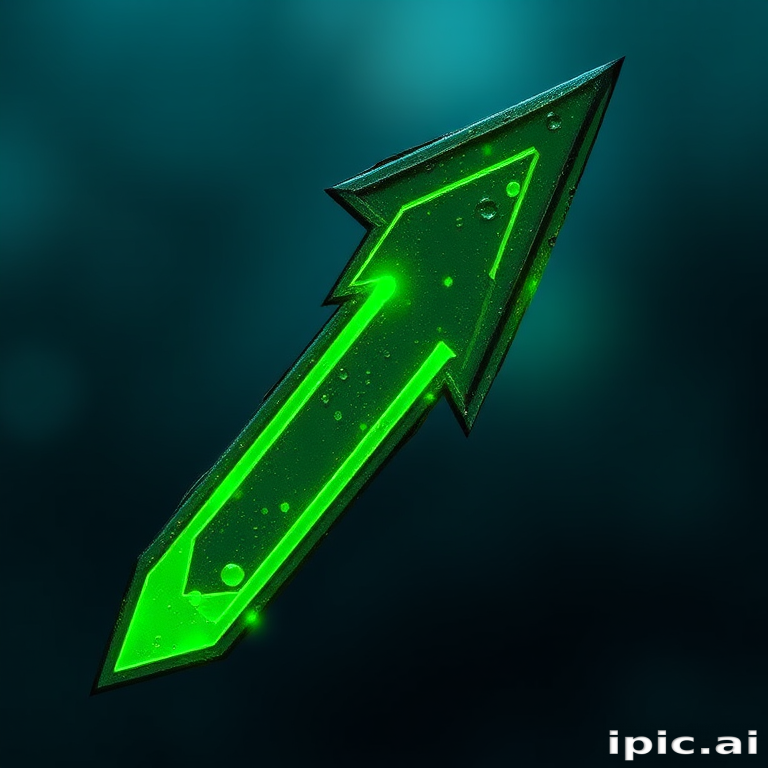 green arrow png