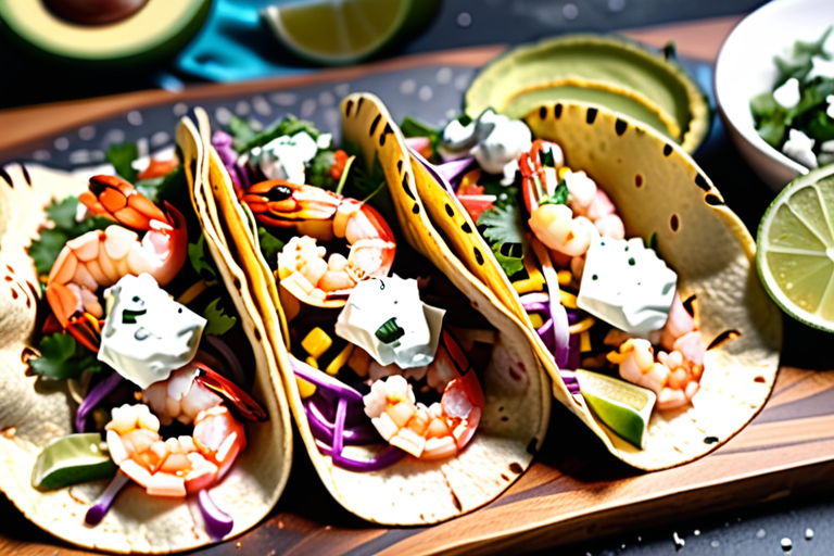 what goes with shrimp tacos