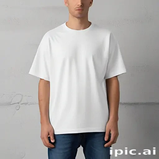 oversized t shirt mockup