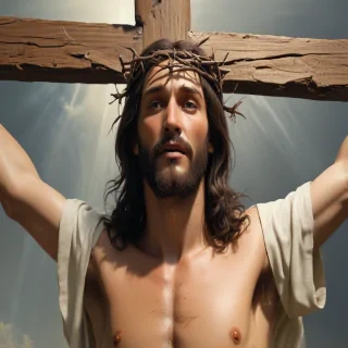 images jesus on cross