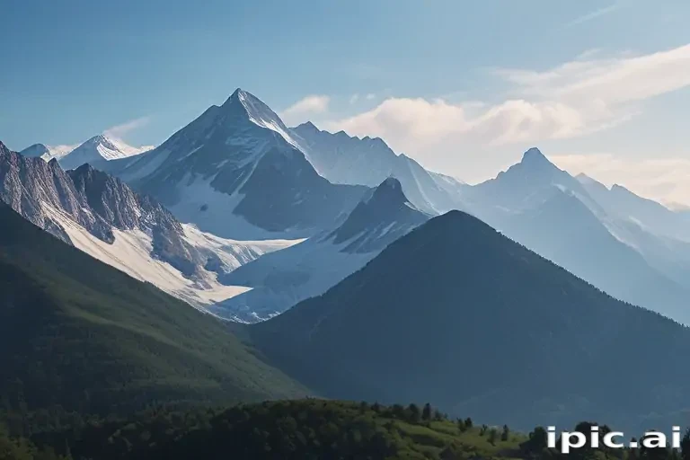 transparent mountains