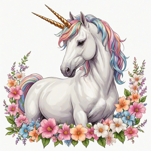 clipart unicorn