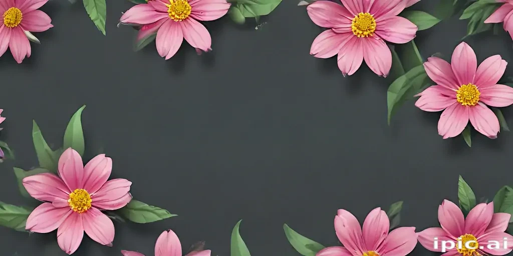 simple flower background