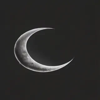 crescent moon transparent background