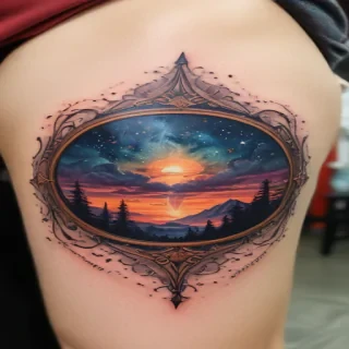 background tattoo