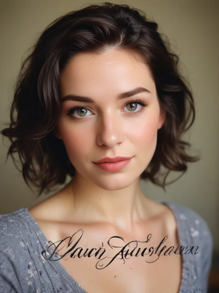 laura in cursive