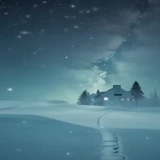 january background