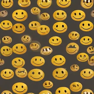 smiley face no background