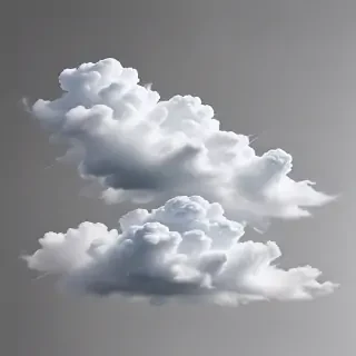 clouds with transparent background