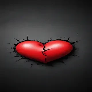broken heart background