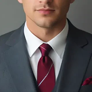 suit and tie