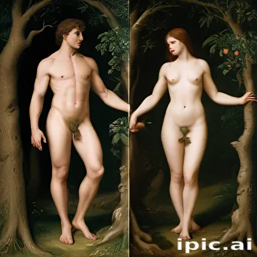 pictures of adam and eve
