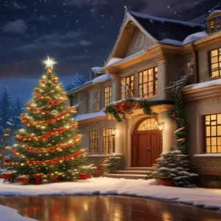 christmas wall papers