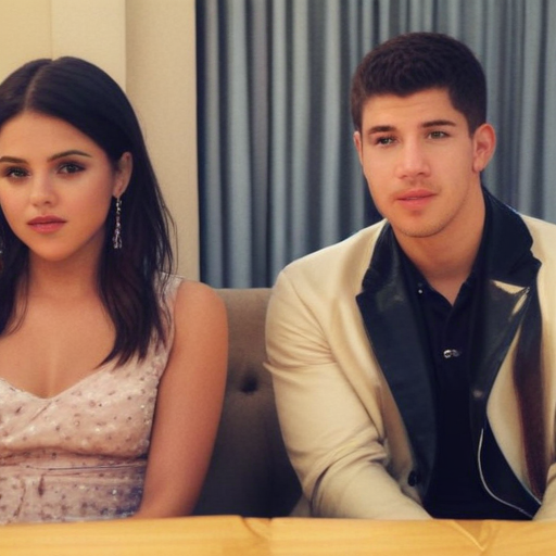 selena gomez on nick jonas