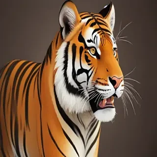 tiger cartoon tiger