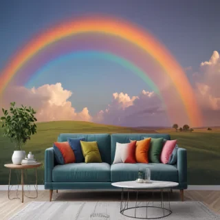 aesthetic rainbow wallpaper