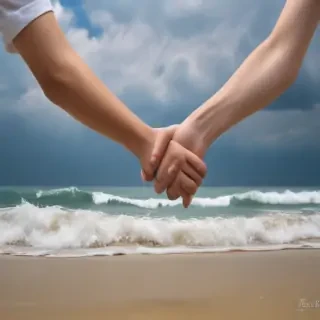 letting go images