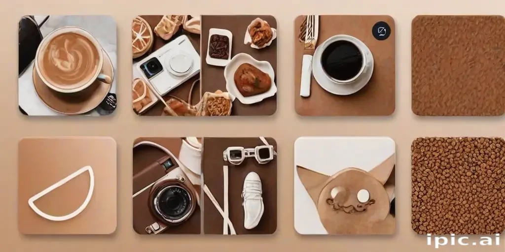 aesthetic instagram highlight covers brown