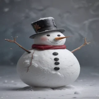 png snowman