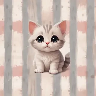 cute cat cartoon wallpaper