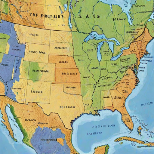 u.s. map