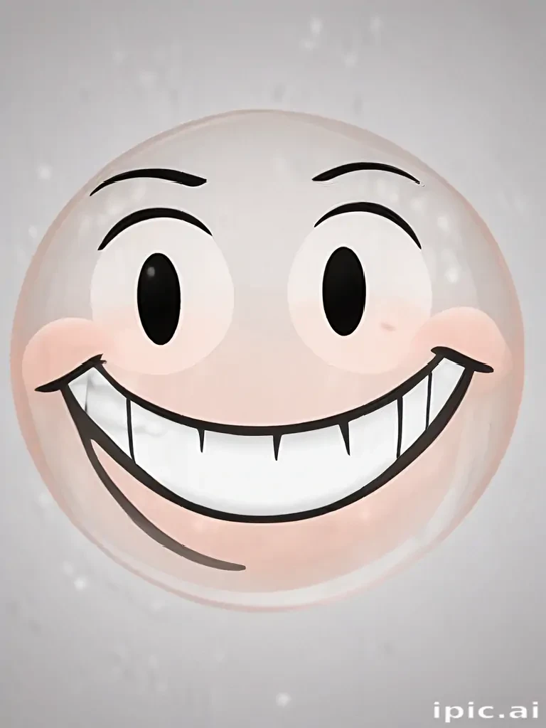 transparent happy face