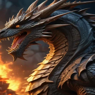 dragon backround