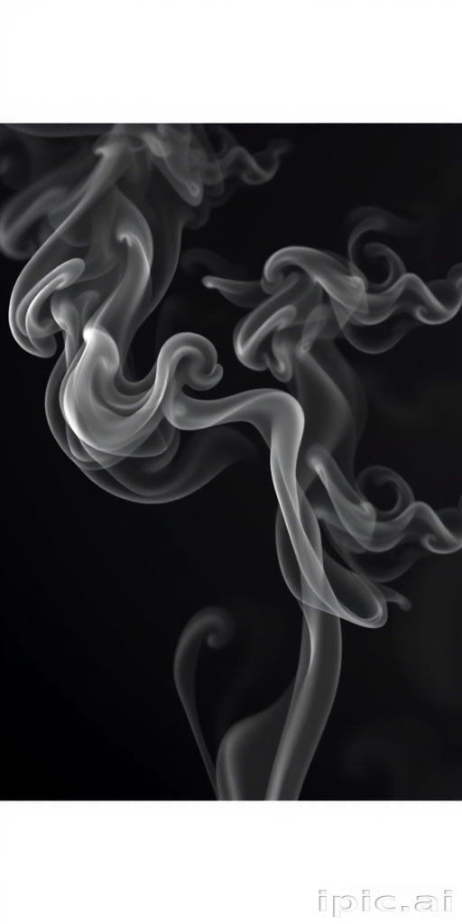 smoke no background