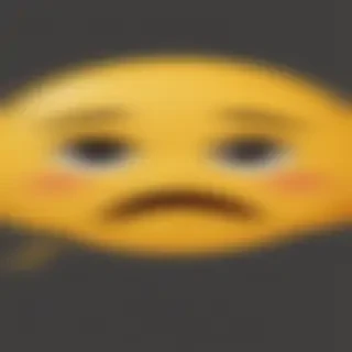 sad emoji transparent