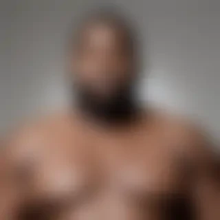 black fat man