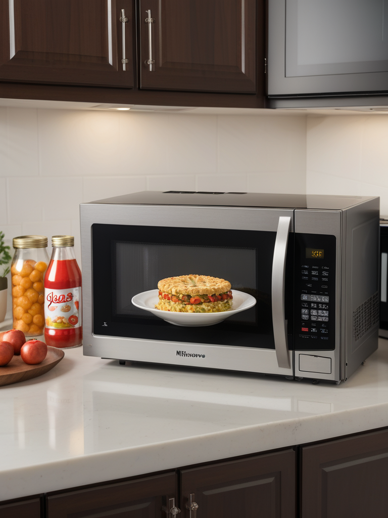 can i put glass in microwave