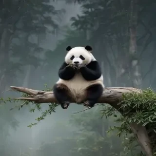 panda background