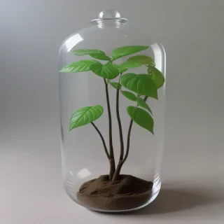 transparent plant