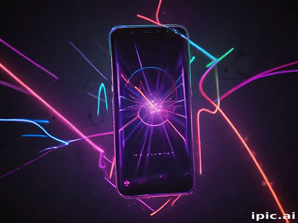 4k neon phone wallpaper